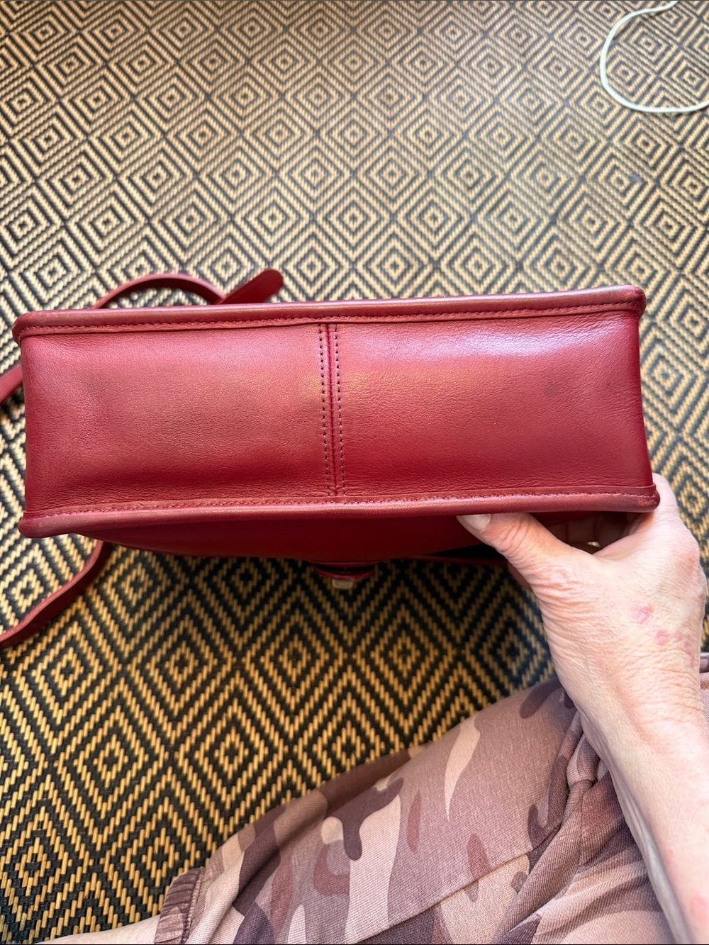 Vintage coach Willis 9927 red with brass - Picture 7 of 16